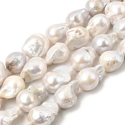 Натуральный жемчуг в стиле барокко&nbsp;PEAR-K004-17