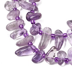 Природный аметист нитей бисера&nbsp;G-L649-D05-02