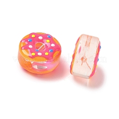 Прозрачные стеклянные эмалевые бусины&nbsp;LAMP-U004-05B-08