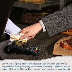 12шт 2 стиля пластиковый держатель для удостоверения личности&nbsp;AJEW-GO0002-21