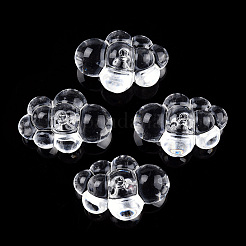 Прозрачные акриловые бусины&nbsp;TACR-T026-01