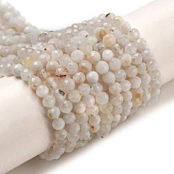 Бусины из натурального радужного лунного камня&nbsp;LS-G-A097-A02-03