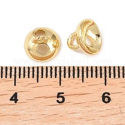 Кулон поручитель с колпачком из латунного бисера&nbsp;KK-Z146-26G