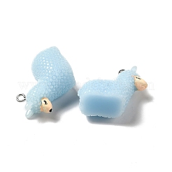 Подвески из непрозрачной смолы&nbsp;LS-RESI-D062-02C