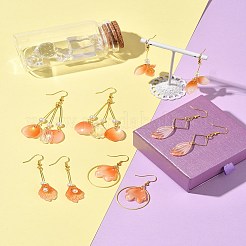 Наборы для изготовления сережек и подвесок из стекла на осеннюю тематику своими руками&nbsp;DIY-FS0008-91