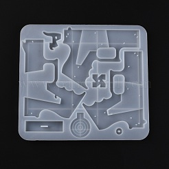 Самодельный пистолет и силиконовые Молды для мишеней&nbsp;DIY-C013-04