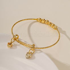 Модный латунный регулируемый браслет для женщин&nbsp;UC8767