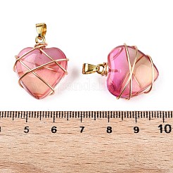 Подвески lampwork&nbsp;GLAA-T023-05H