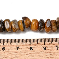 Природных тигровый глаз бисер нитей&nbsp;G-A285-A02-01