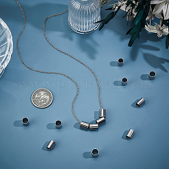 60 шт. бусины из нержавеющей стали марки 304&nbsp;STAS-ME0002-46