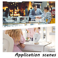 Подставки для ожерелий из искусственной кожи и дерева&nbsp;NDIS-WH0020-02B-01