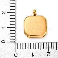 Подвески из натуральной белой ракушки из нержавеющей стали 304&nbsp;STAS-I331-02G