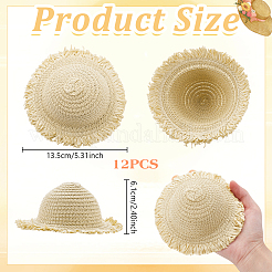 Кукла в соломенной шляпе&nbsp;DIY-WH0504-827A