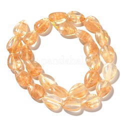 Арбуз камень стеклянные бусы пряди&nbsp;G-I377-A03