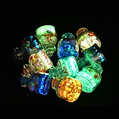Светящиеся стеклянные и пластиковые подвески&nbsp;GLAA-G129-03