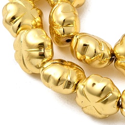 Стеклянные бусины с гальваническим покрытием &nbsp;EGLA-F166-16