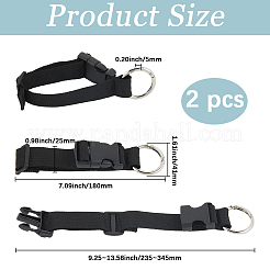 Регулируемые ремни для багажа из полипропилена&nbsp;AJEW-WH20017-07B