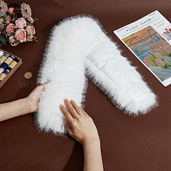 1 шт. воротник из искусственного меха лисы&nbsp;AJEW-PH0007-44B