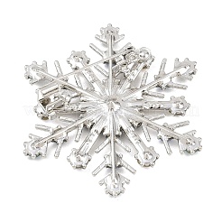 Рождественские булавки со стразами из сплава для рюкзака&nbsp;LS-JEWB-P055-05P