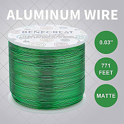 Матовый круглый алюминиевый провод&nbsp;AW-BC0003-30H-0.8mm