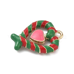 Рождественские эмали сплава подвески&nbsp;LS-ENAM-F156-01G-07