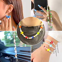 64 шт. 24 стили бусины ручной работы в виде грибов лэмпворк&nbsp;LAMP-TA0001-12