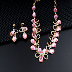 Ювелирные наборы из бисера из сплава цинка&nbsp;FS-WG57405-01