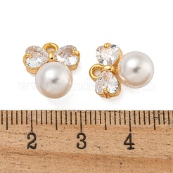 Латунные микро проложить кубического циркония подвески&nbsp;KK-U036-02G