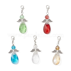 Ангельские стеклянные подвески украшения&nbsp;HJEW-JM03605