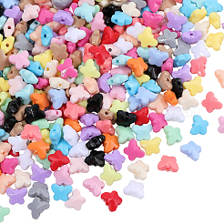 500 шт. Непрозрачные акриловые бусины&nbsp;SACR-PA0001-20C