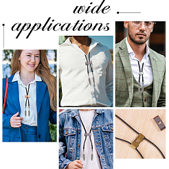 32 шт. 4 цвета застежка для галстука-боло&nbsp;IFIN-CA0001-64