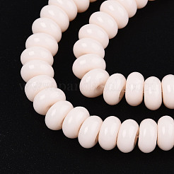 Непрозрачные с напылением стеклянные бусины&nbsp;GLAA-ZX008-6mm-18H