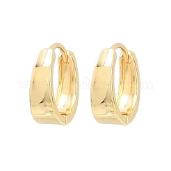 Латунные серьги обруча&nbsp;EJEW-D348-25G