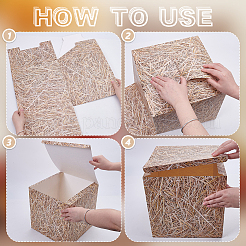 Бумажная коробка для украшения вечеринки&nbsp;AJEW-WH0696-022C