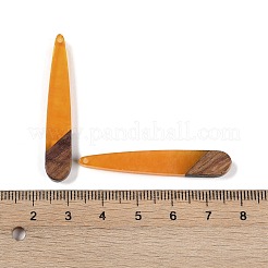 Подвески из смолы и дерева&nbsp;WOOD-F015-01A