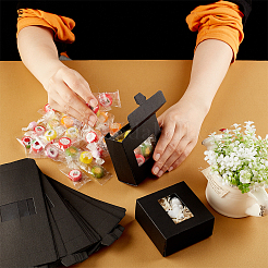 Складная творческая коробка крафт-бумаги&nbsp;CON-BK0001-001A