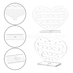 Акриловая рамка дисплея серьги&nbsp;EDIS-WH0006-10