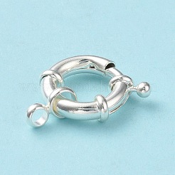 Экологически чистые латунные пружинные кольцевые застежки&nbsp;KK-D082-02S-C