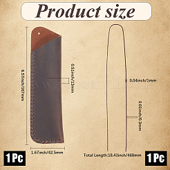 Пенал из коровьей кожи&nbsp;AJEW-WH20121-03