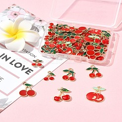 50шт 7 стиля подвески из сплава с эмалью&nbsp;ENAM-FS0003-19