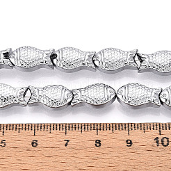 Стеклянные бусины с гальваническим покрытием &nbsp;EGLA-T025-03I