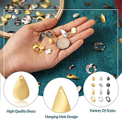 72шт 12 латунные подвески&nbsp;FIND-SW0001-24