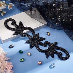 Цветок исправление горный хрусталь&nbsp;DIY-WH0504-33C