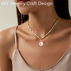 8шт. 2-х цветные латунные подвески-веточки&nbsp;KK-CA0002-77