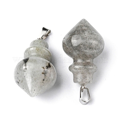 Природные подвески лабрадорита&nbsp;G-G998-C03