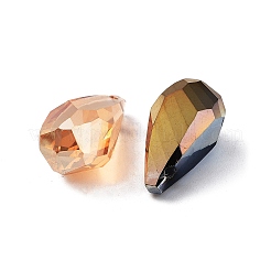 Гальванические стеклянные бусины в виде слезинок&nbsp;EGLA-A036-02