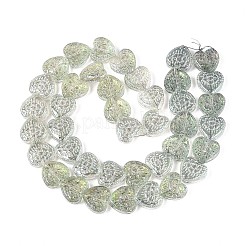 Гальванизируйте прозрачное стекло бисер нитей&nbsp;EGLA-N017-04C