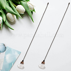 Подвески из алмазного стекла для потолочного вентилятора&nbsp;HJEW-WH20003-33A