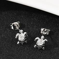 Латунь серьги&nbsp;EJEW-R032-03P