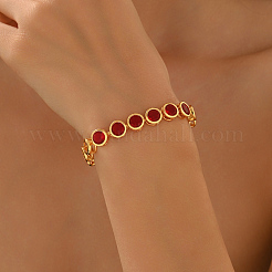 Винтажные латунные браслеты-цепочки с микропаве из кубических цирконий для женщин&nbsp;YS3082